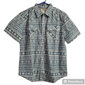 New Duke Haband Men's Western Rodeo Cowboy Shirt M